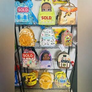 PICK ANY LOUNGEFLY BACKPACKS OFF THE WALL!! WINNERS CHOICE